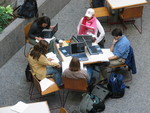 Law Students at Work
