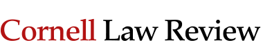 law cornell scholarship title